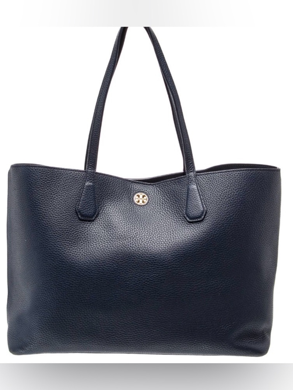 Tory Burch Black Perry Leather Tote Bag